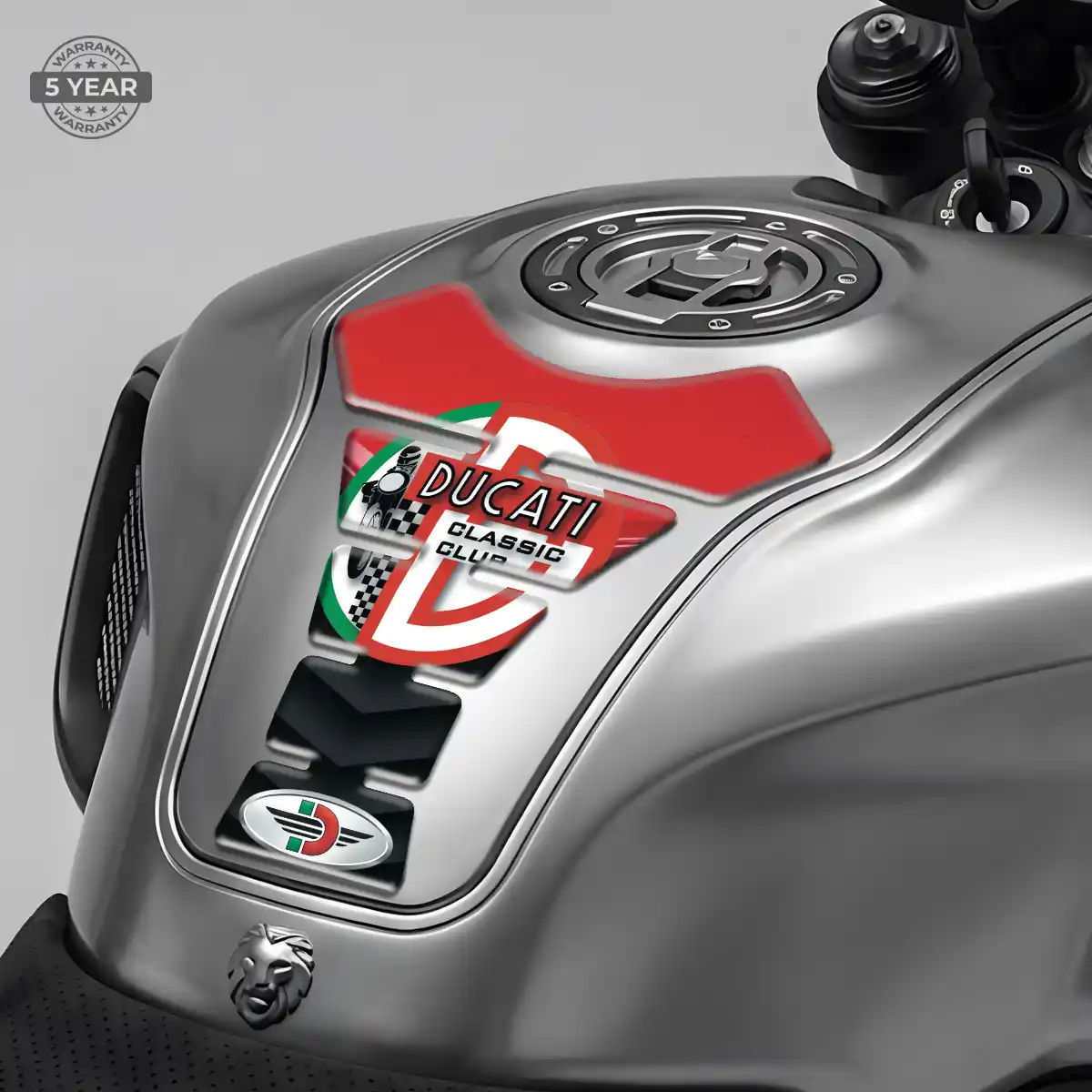 Ducati Tank Fuse Motorcycle Elite Finish