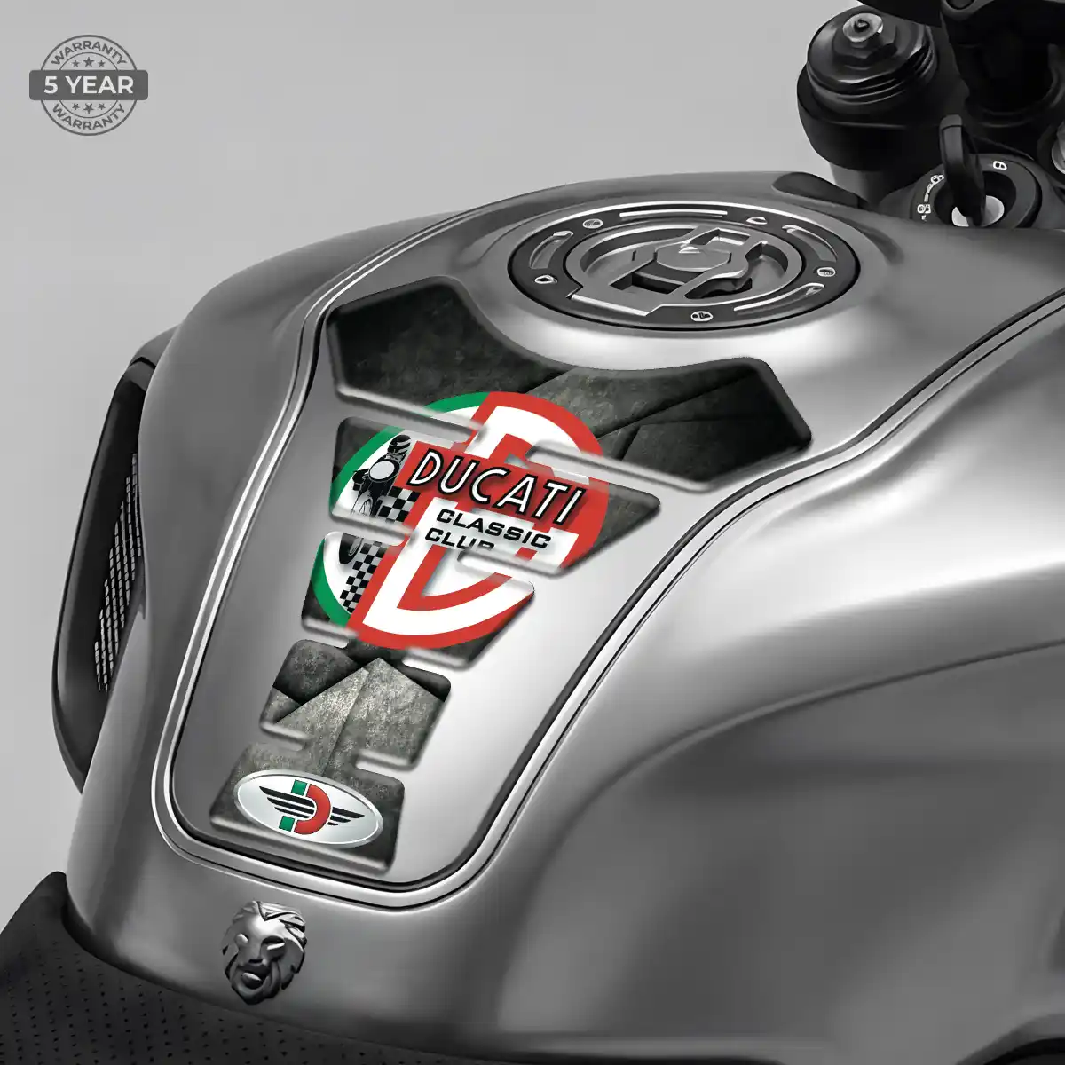 Ducati Tank Fuse Pad Elite Finish