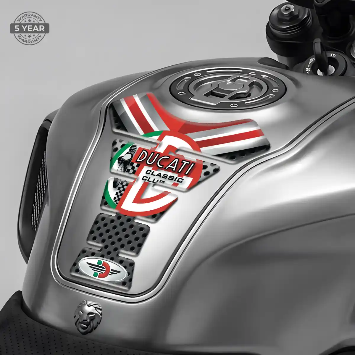 Ducati Tank Fuse Pad Motorbike Refined Design