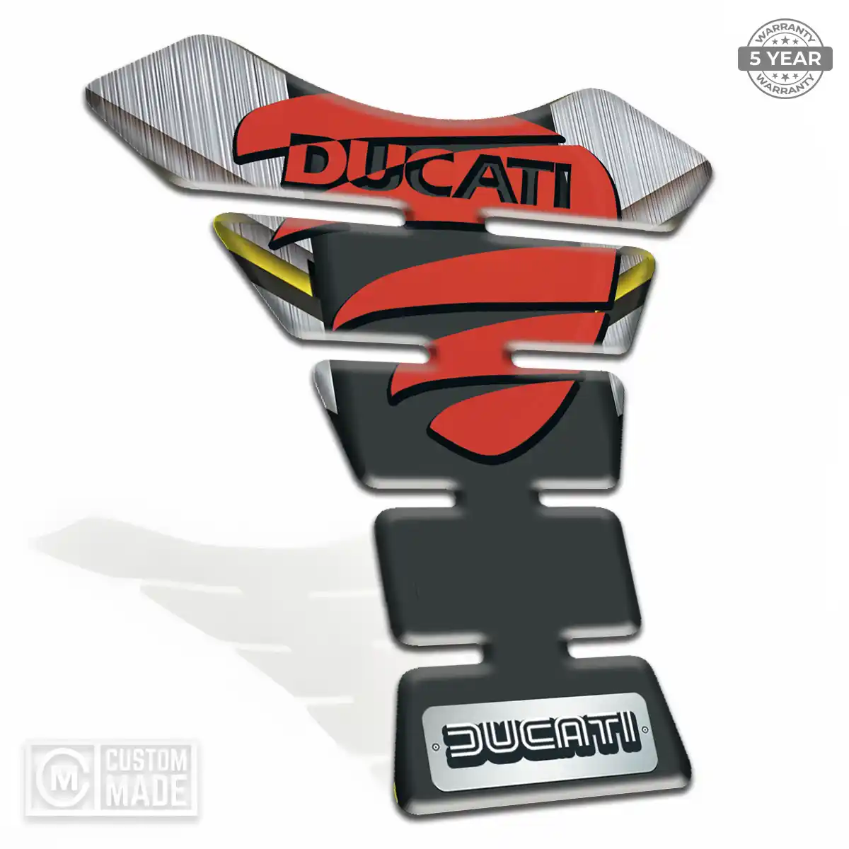 Ducati Tank Fuse Pad Motorcycle Elite Finish