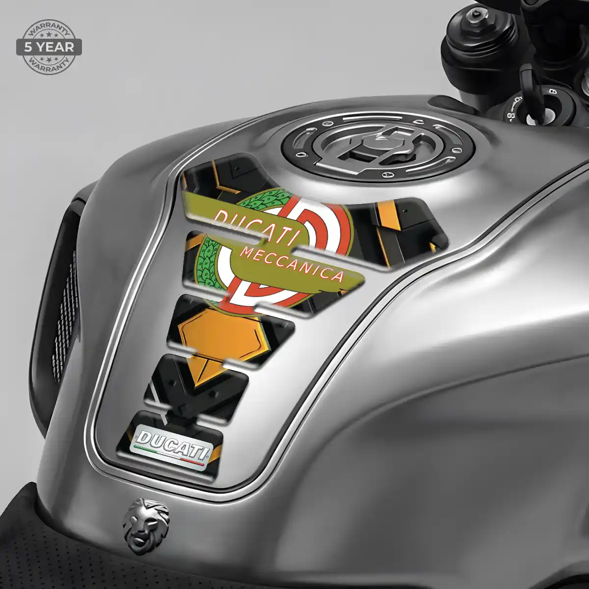 Ducati Tank Fuse Pad Motorcycle Refined Design