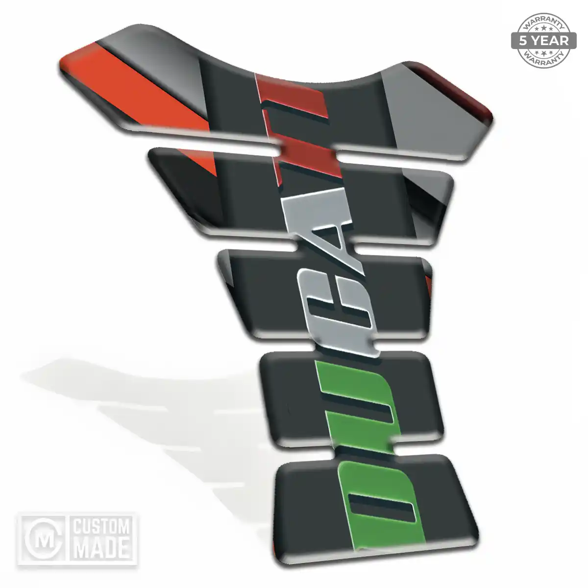 Ducati Tank Fuse Pad Motorcycle Sleek Style