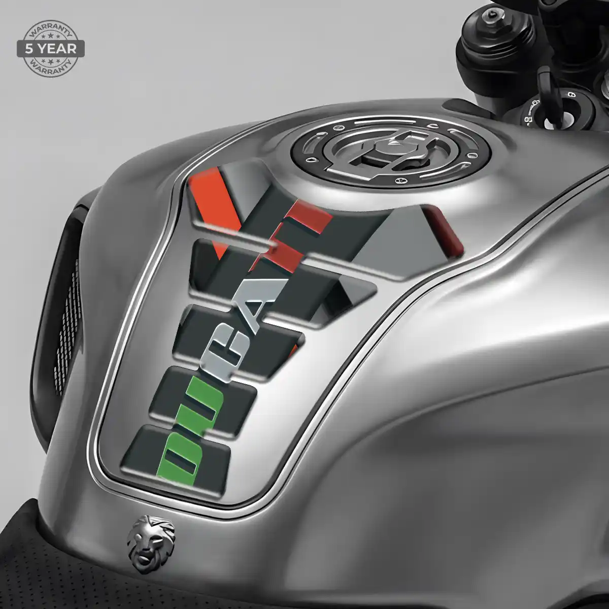 Ducati Tank Fuse Pad Motorcycle Sleek Style