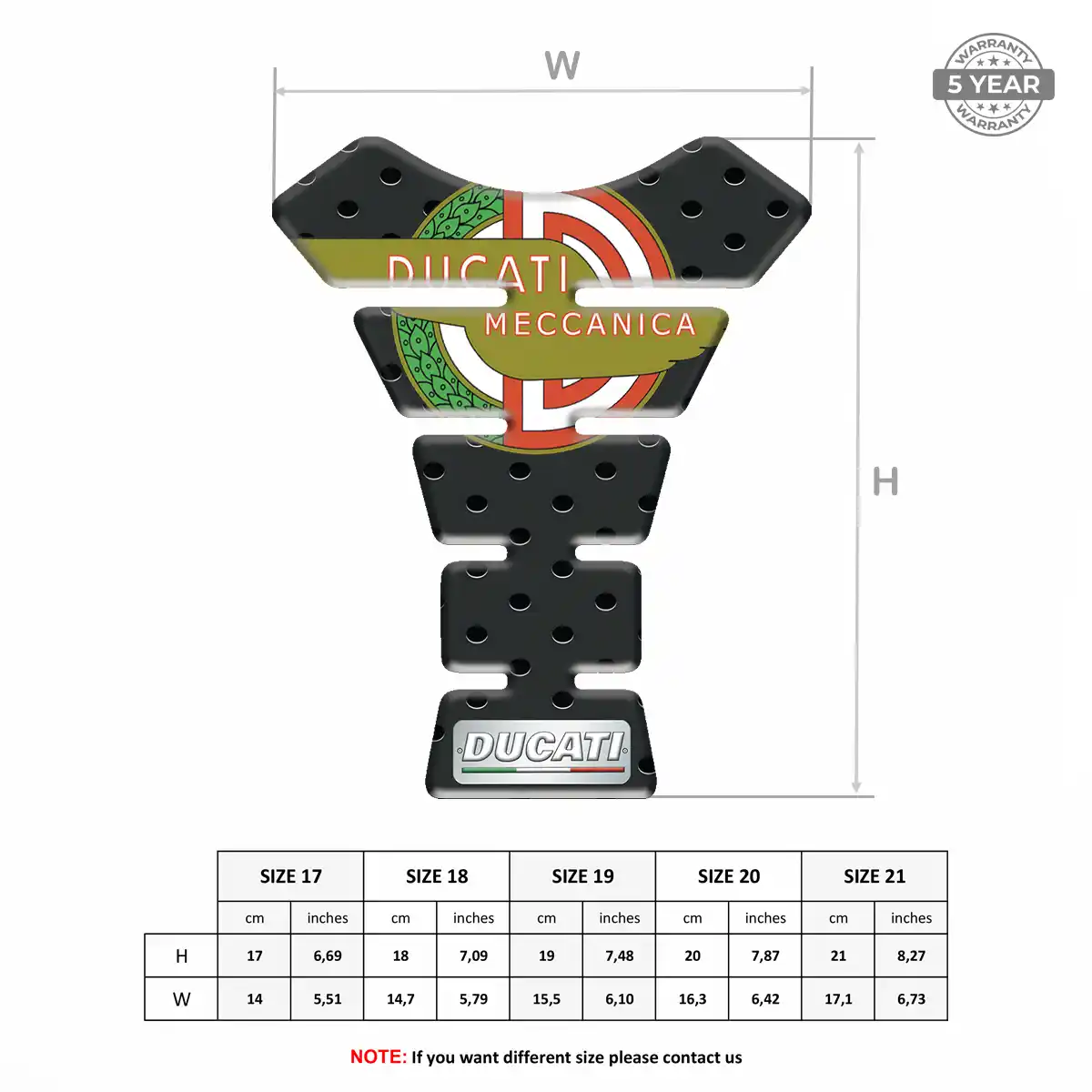 Ducati Tank Fuse Pad Refined Design