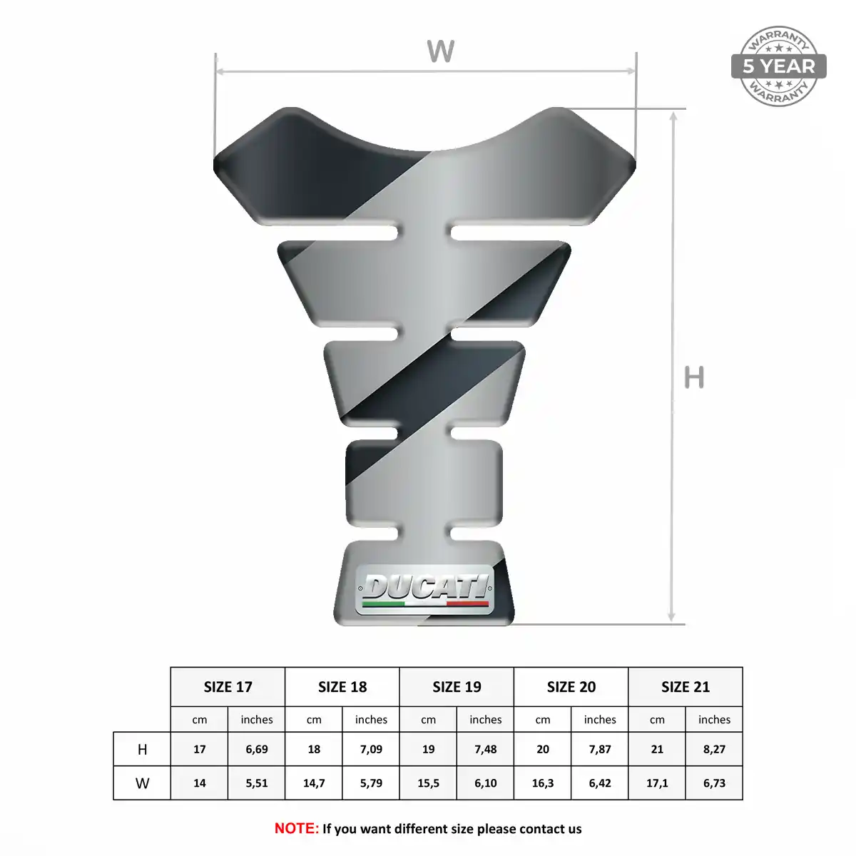 Ducati Tank Fuse Pads Deluxe Edition