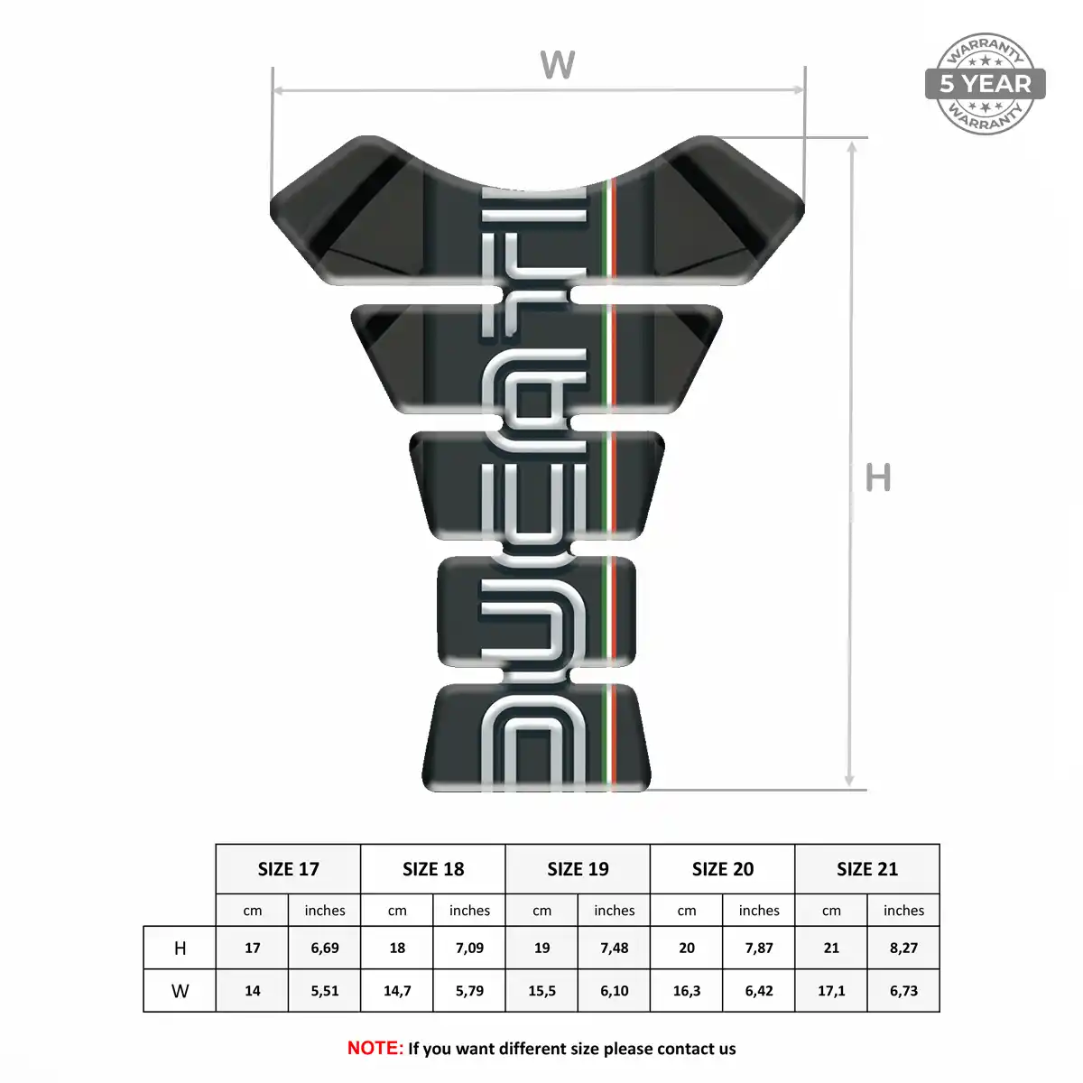 Ducati Tank Fuse Pads Motorcycle Refined Design
