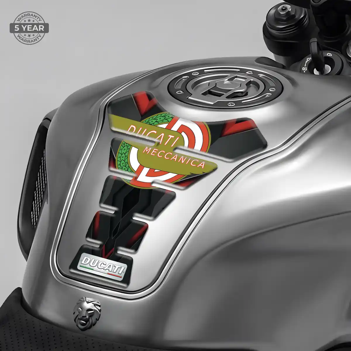 Ducati Tank Fuse Pads Motorcycle Sleek Style