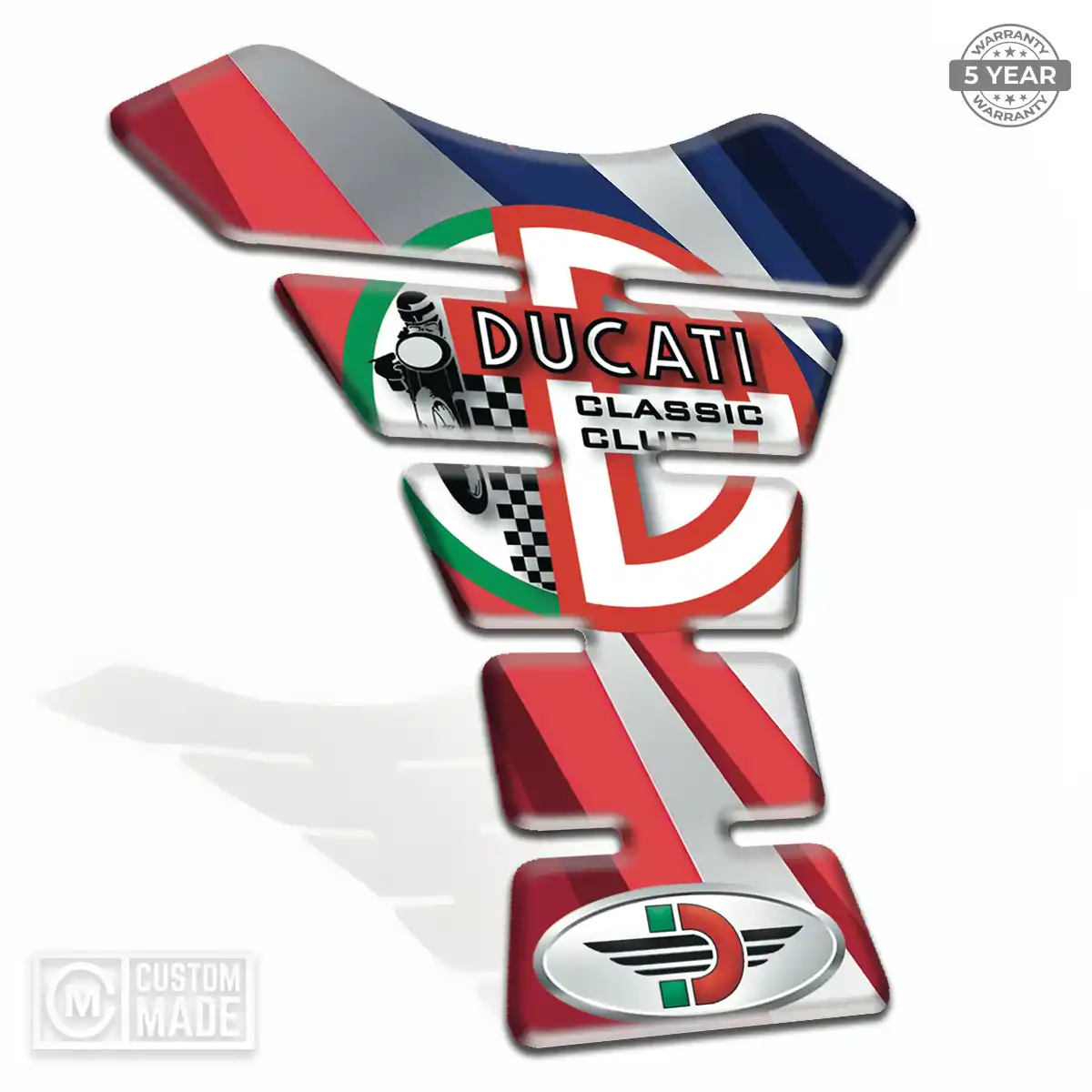 Ducati Tank Fuse Pads Prime Quality