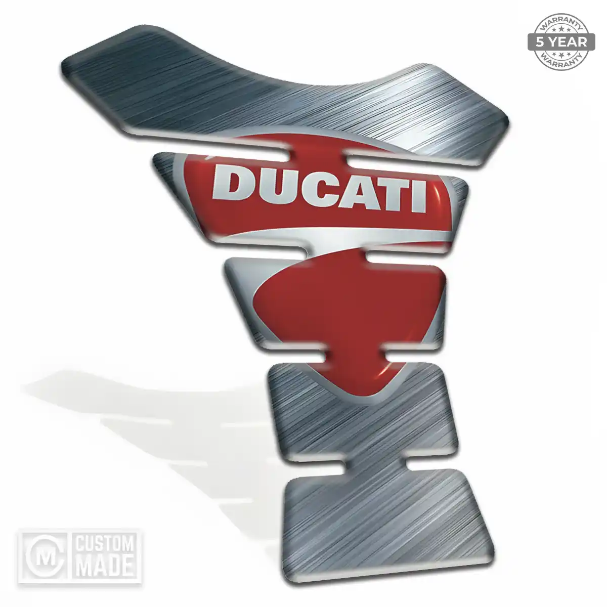 Ducati Tank Fuse Pads Sleek Style