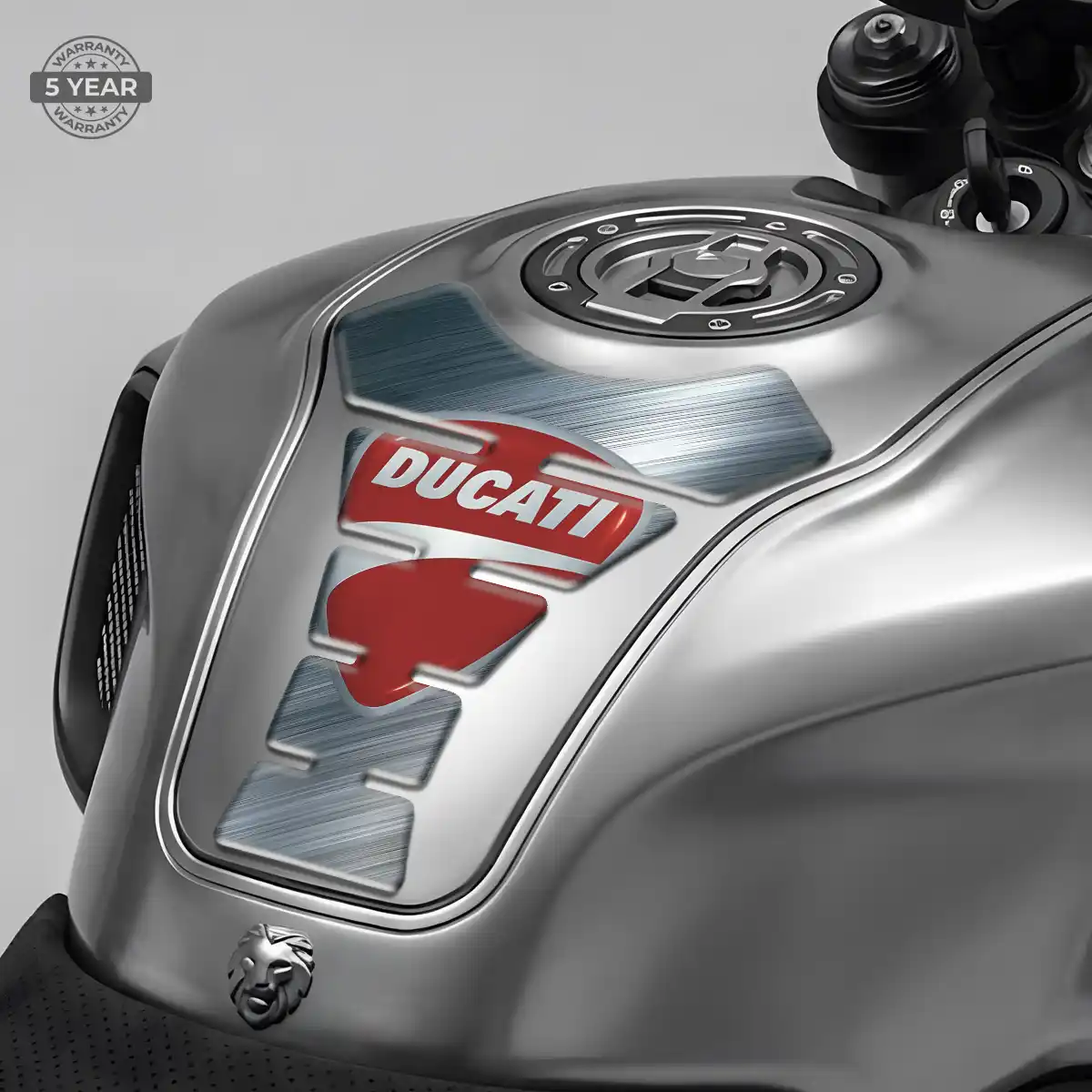 Ducati Tank Fuse Pads Sleek Style
