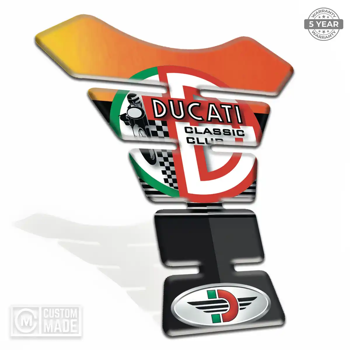 Ducati Tank Fuse Protector Motorbike Elite Finish