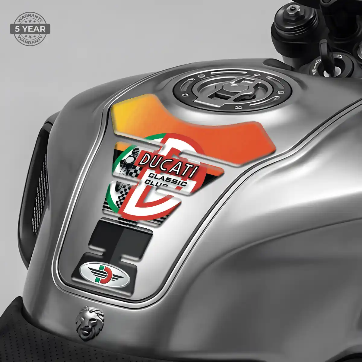 Ducati Tank Fuse Protector Motorbike Elite Finish