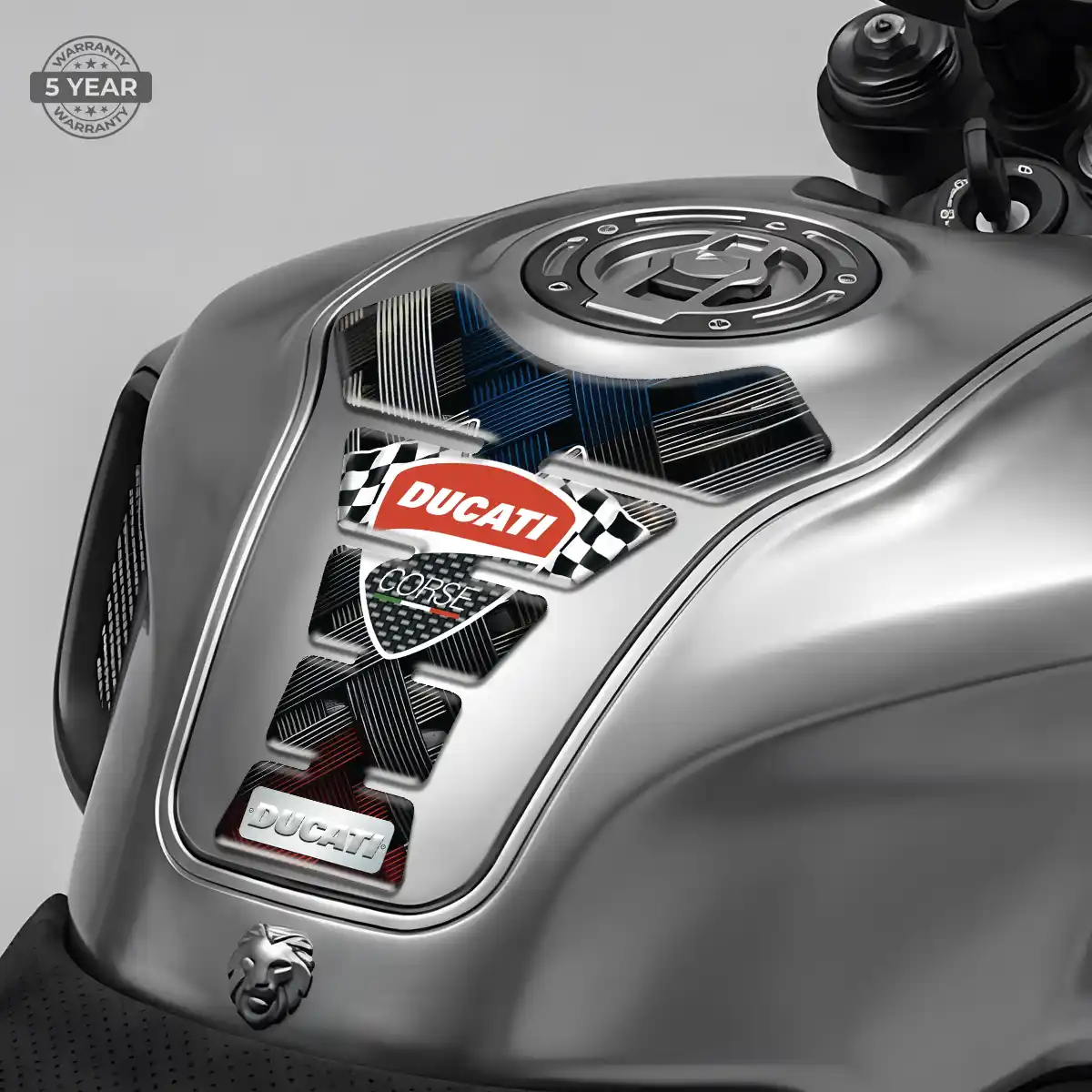 Ducati Tank Fuse Protector Motorbike Signature Grade