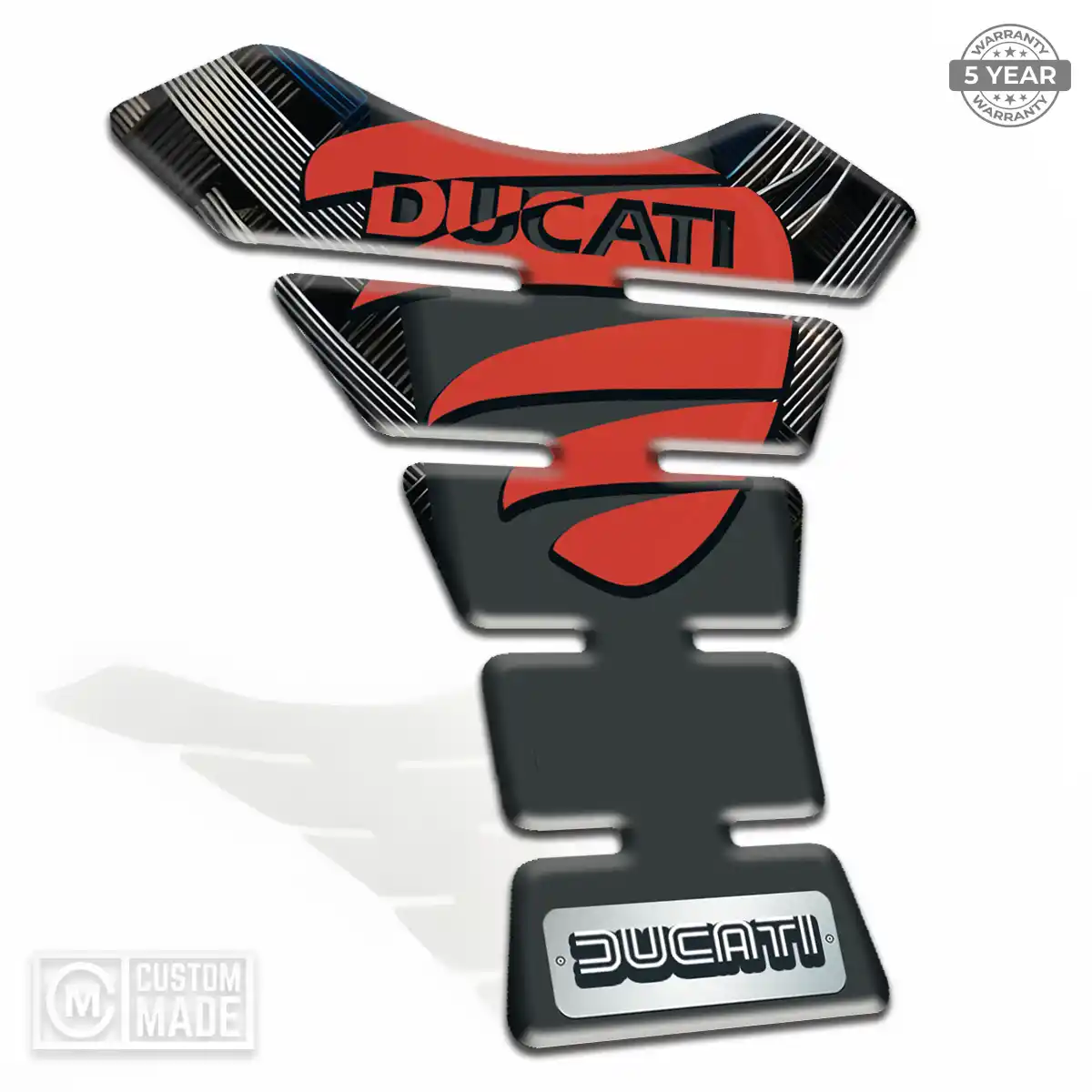 Ducati Tank Fuse Protector Motorcycle Deluxe Edition