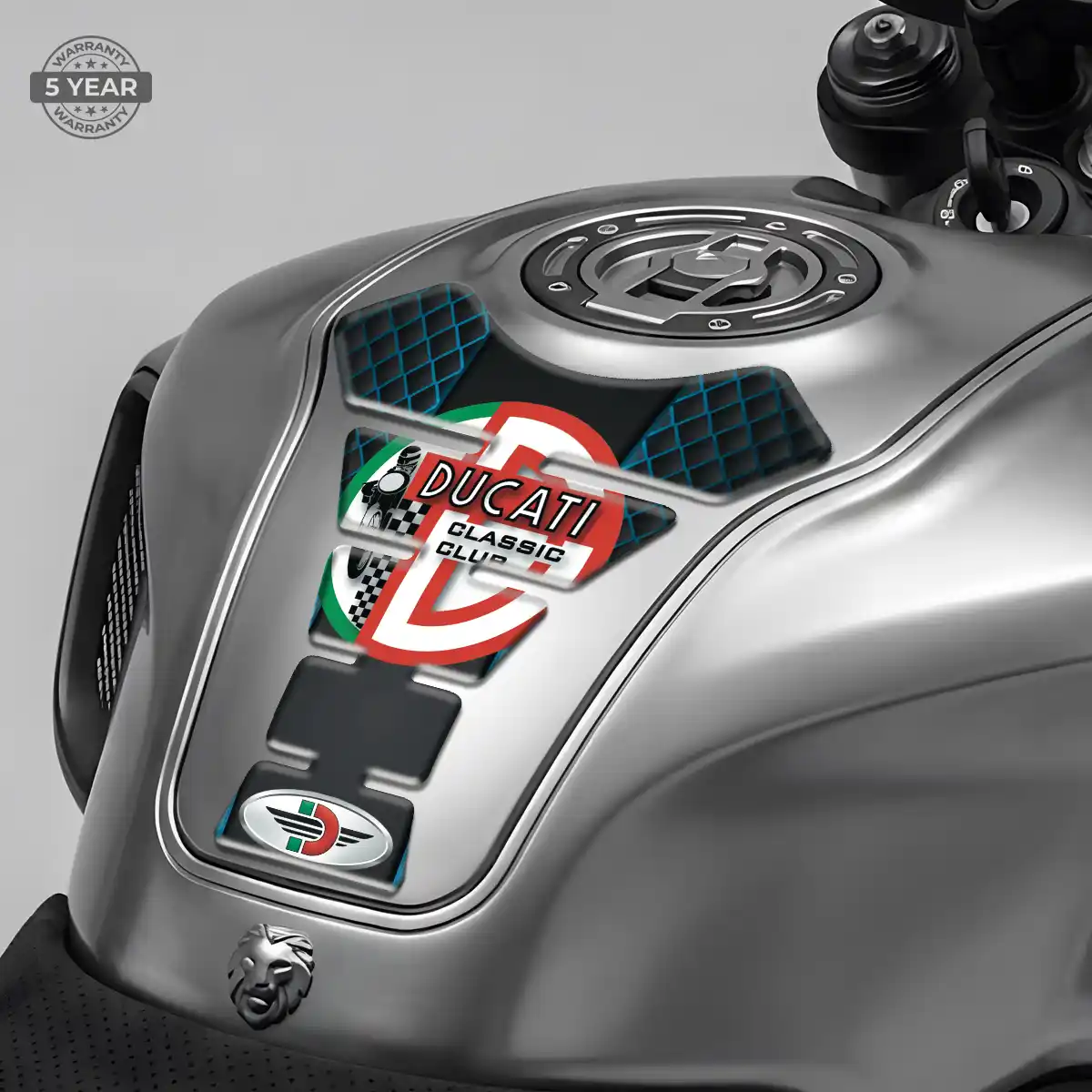 Ducati Tank Fuse Protector Motorcycle Signature Grade