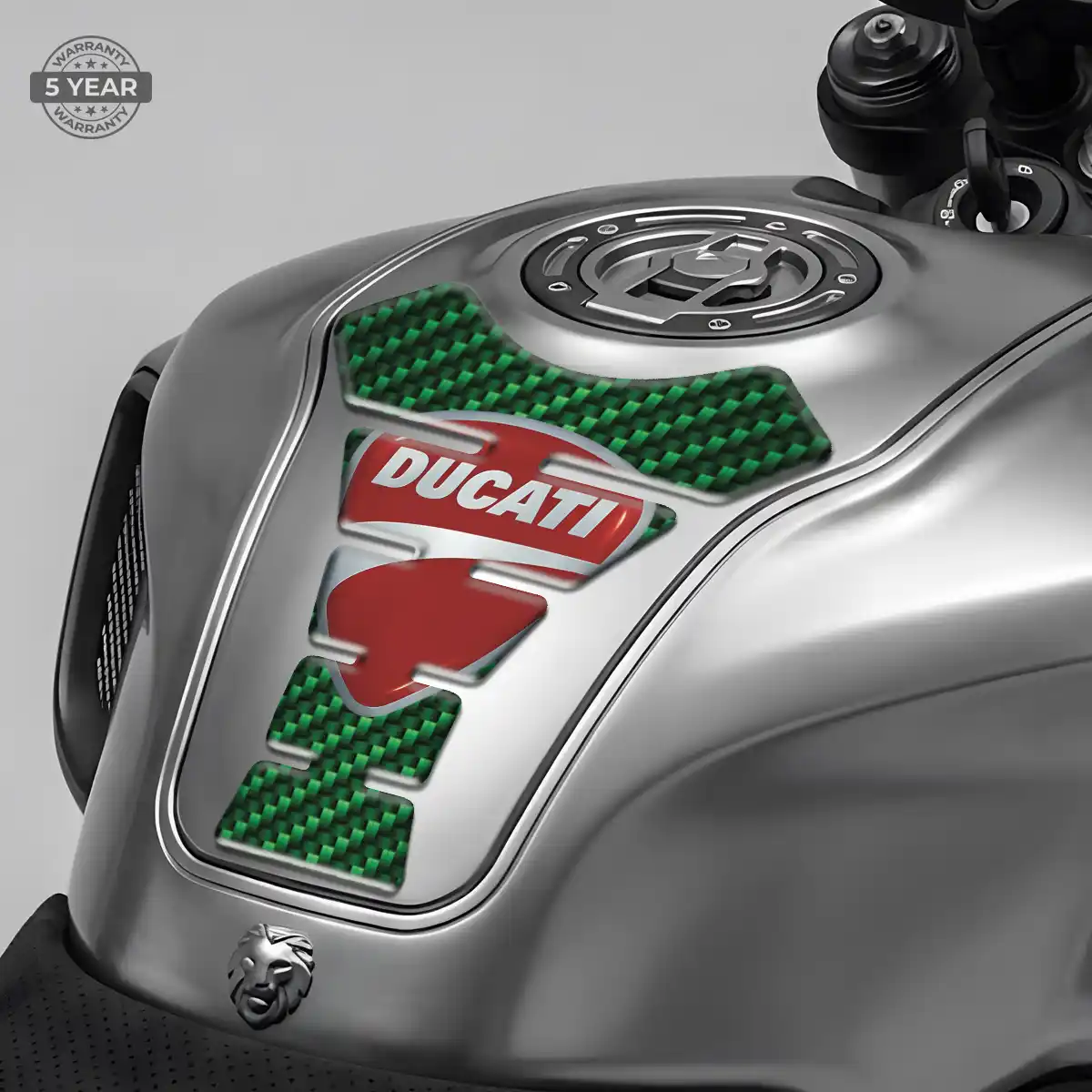 Ducati Tank Fuse Protector Refined Design