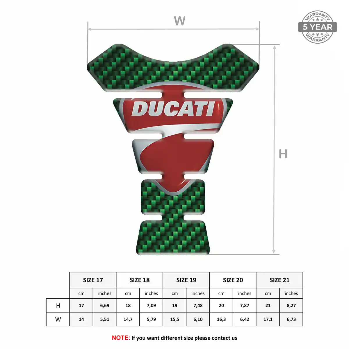 Ducati Tank Fuse Protector Refined Design
