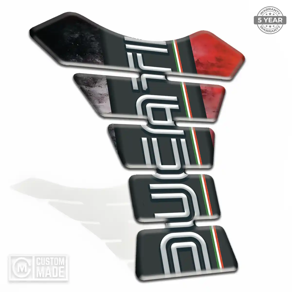Ducati Tank Grip Pad Refined Design
