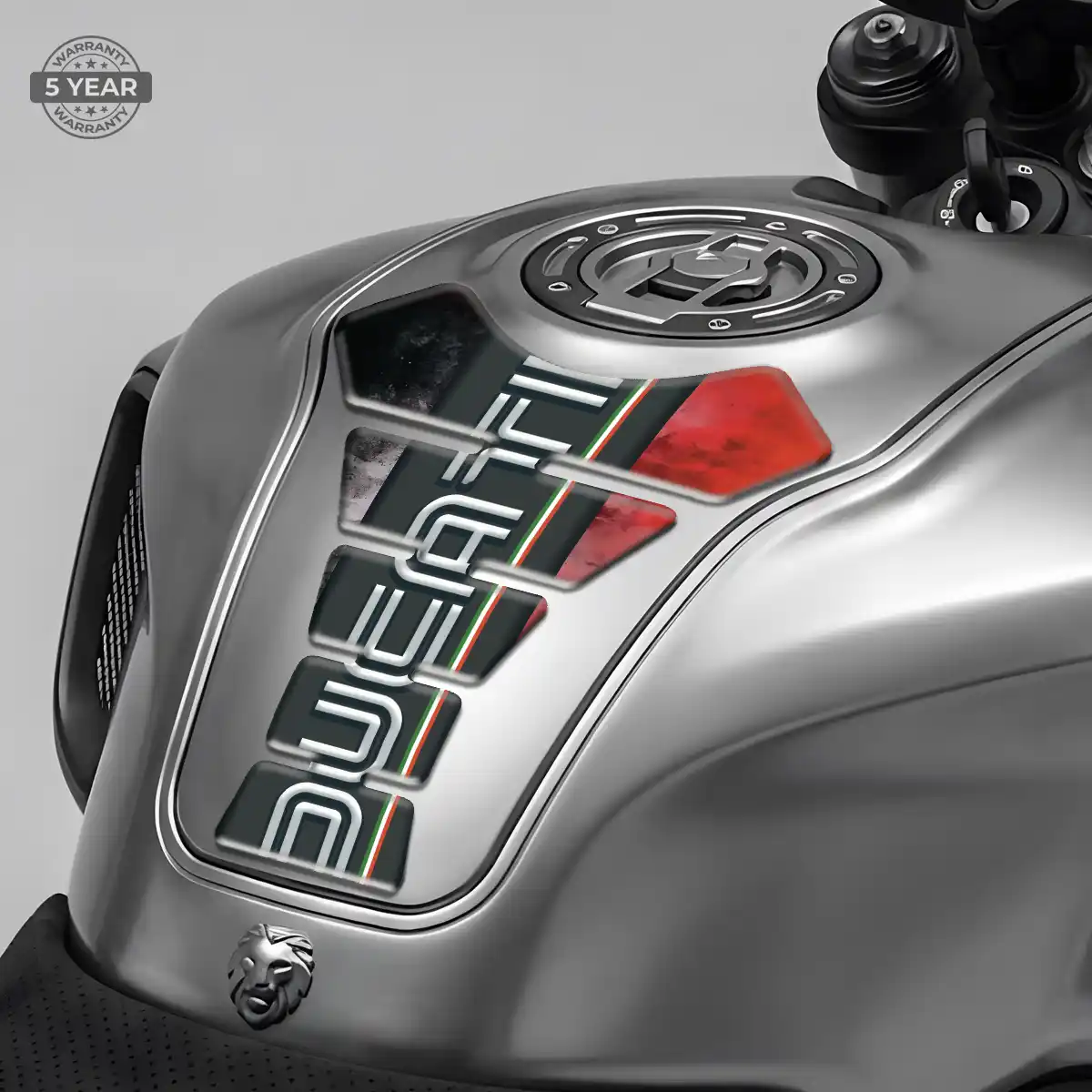 Ducati Tank Grip Pad Refined Design