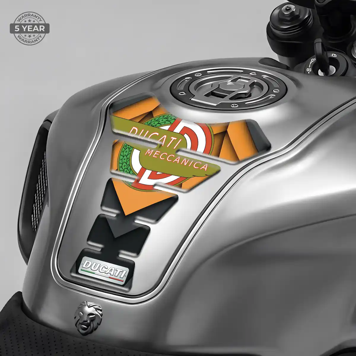 Ducati Tank Grip Pad Sleek Style