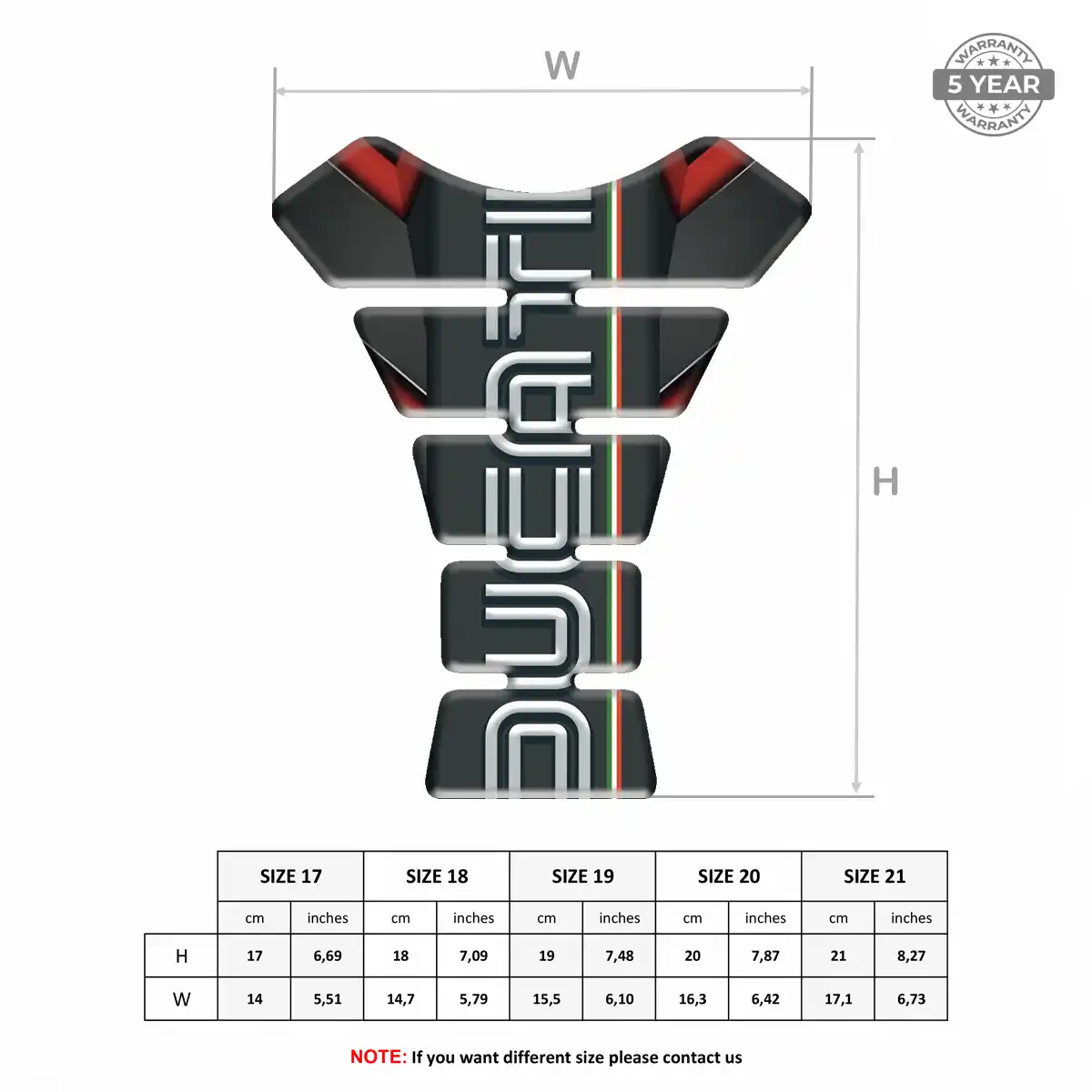 Ducati Tank Guard Deluxe Edition