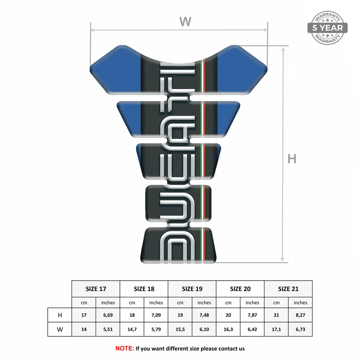 Ducati Tank Guard Fuse Elite Finish