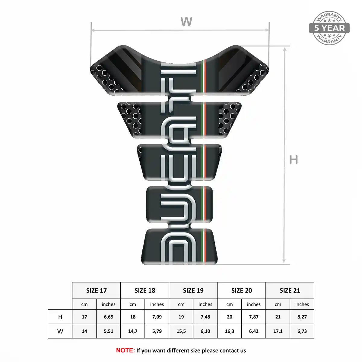 Ducati Tank Guard Fuse Motorbike Noble Edition