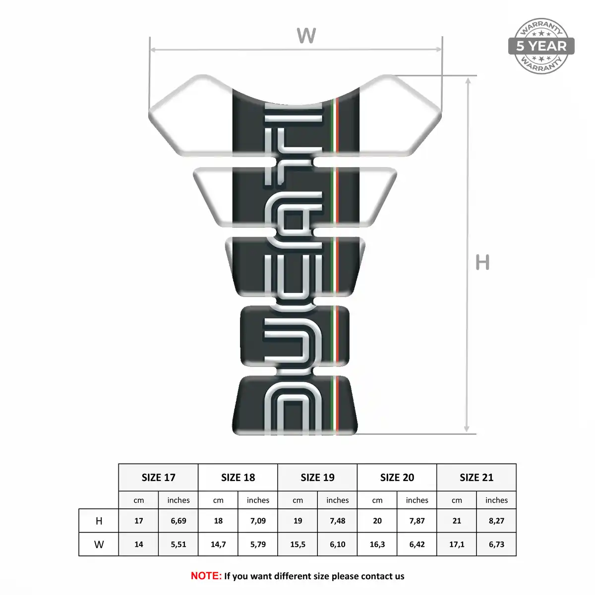 Ducati Tank Guard Fuse Opulent Line