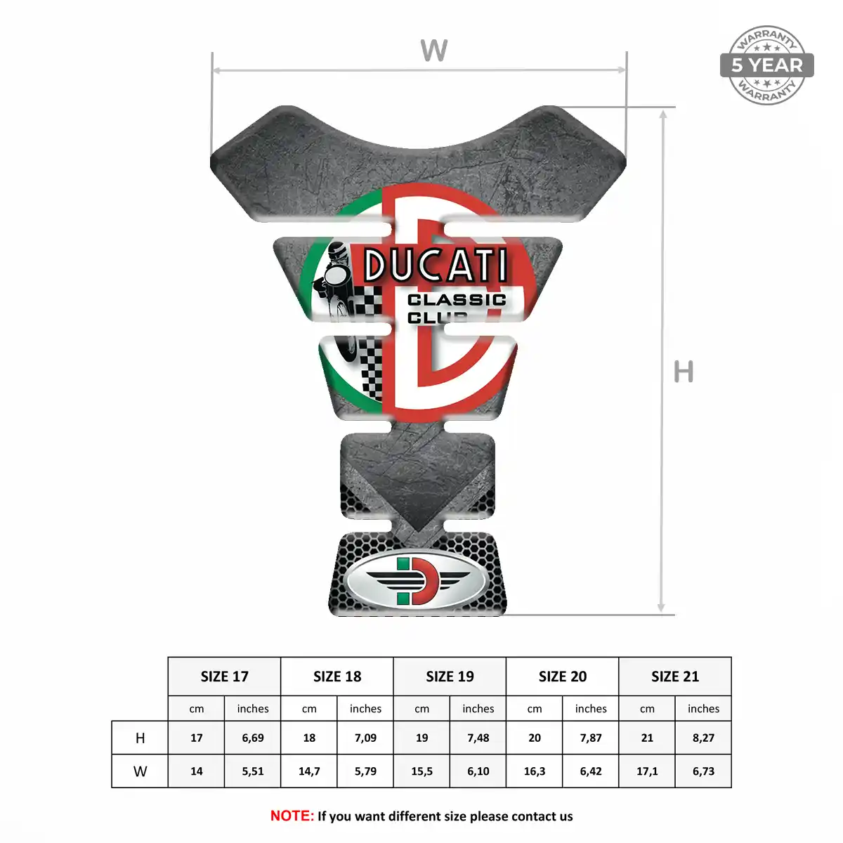 Ducati Tank Guard Fuse Refined Design
