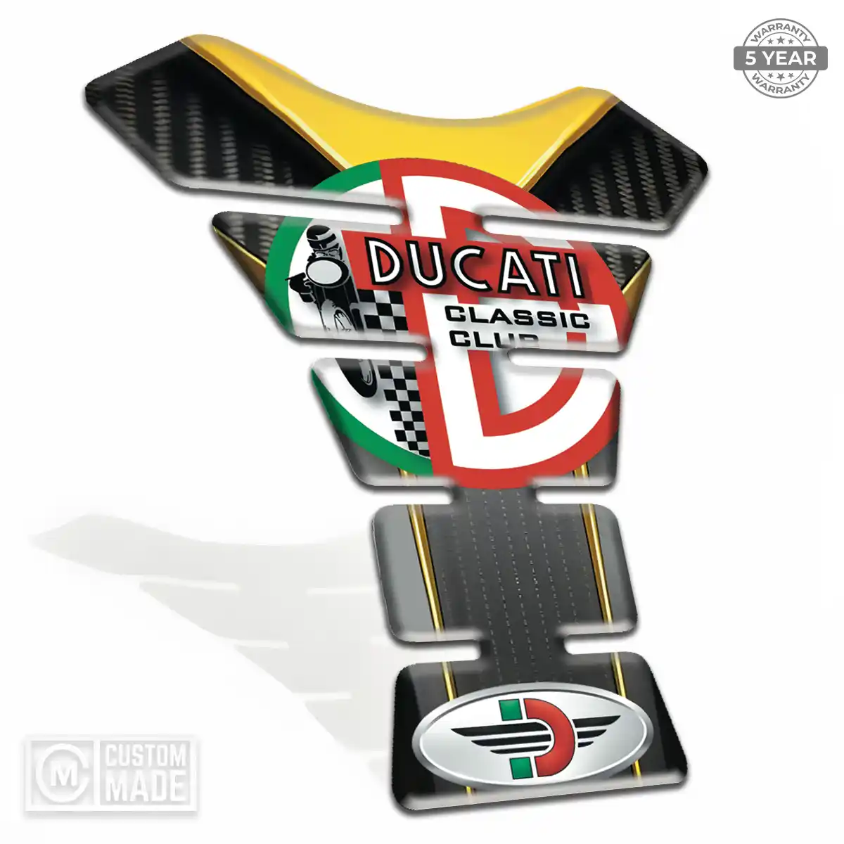 Ducati Tank Guard Motorbike Prime Quality
