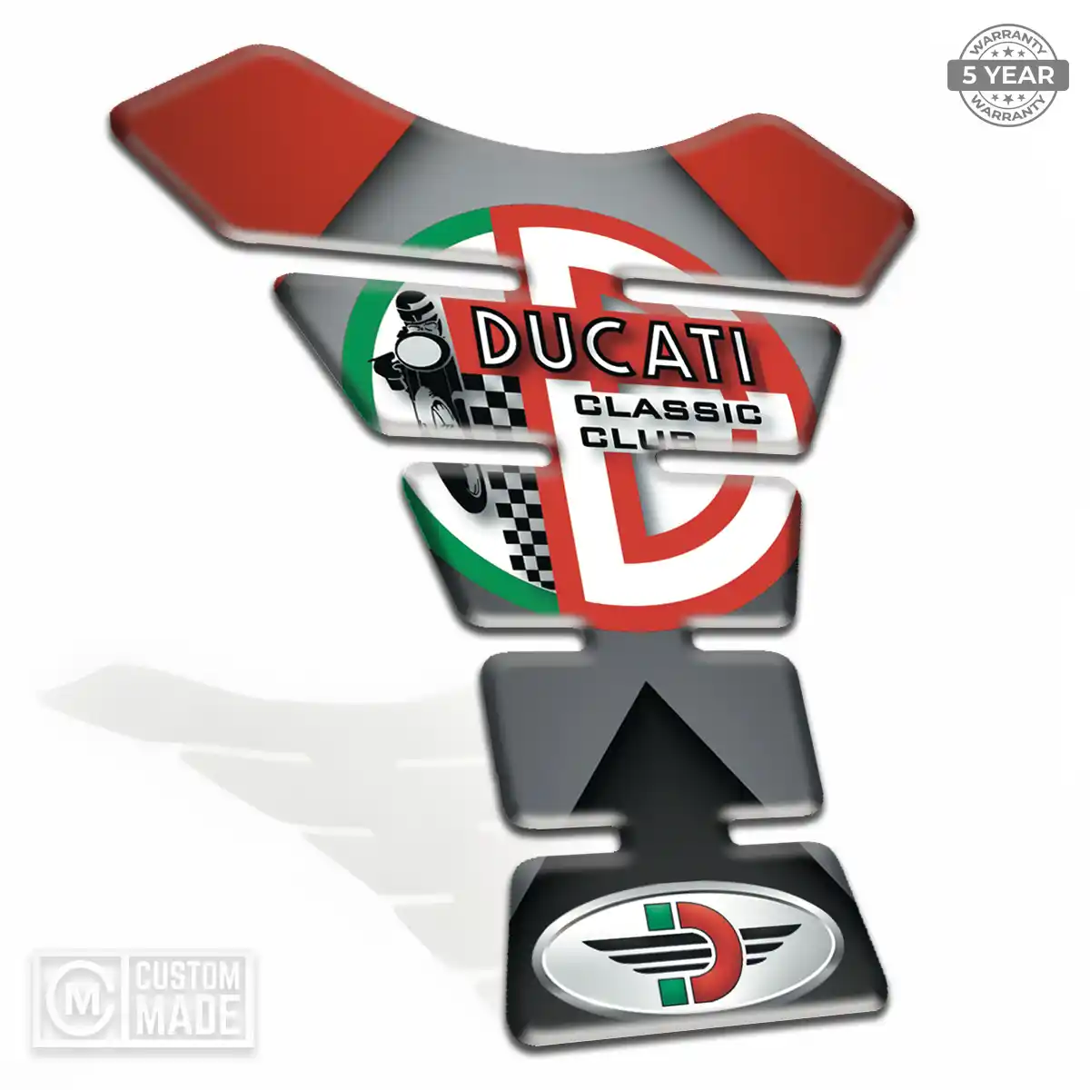 Ducati Tank Guard Motorcycle Refined Design