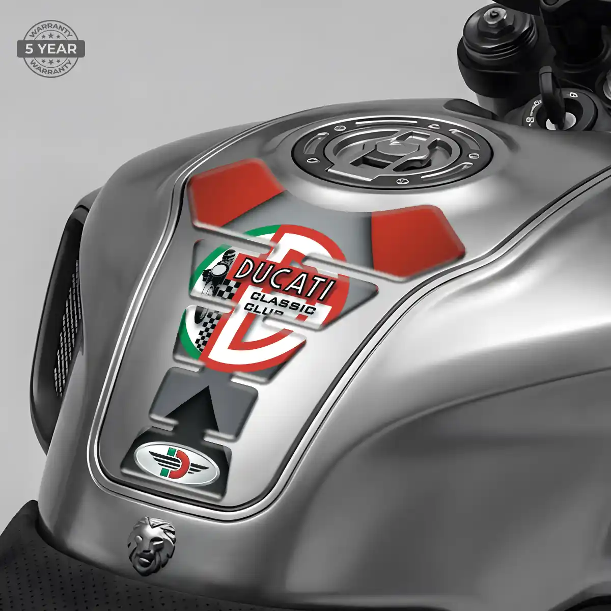Ducati Tank Guard Motorcycle Refined Design