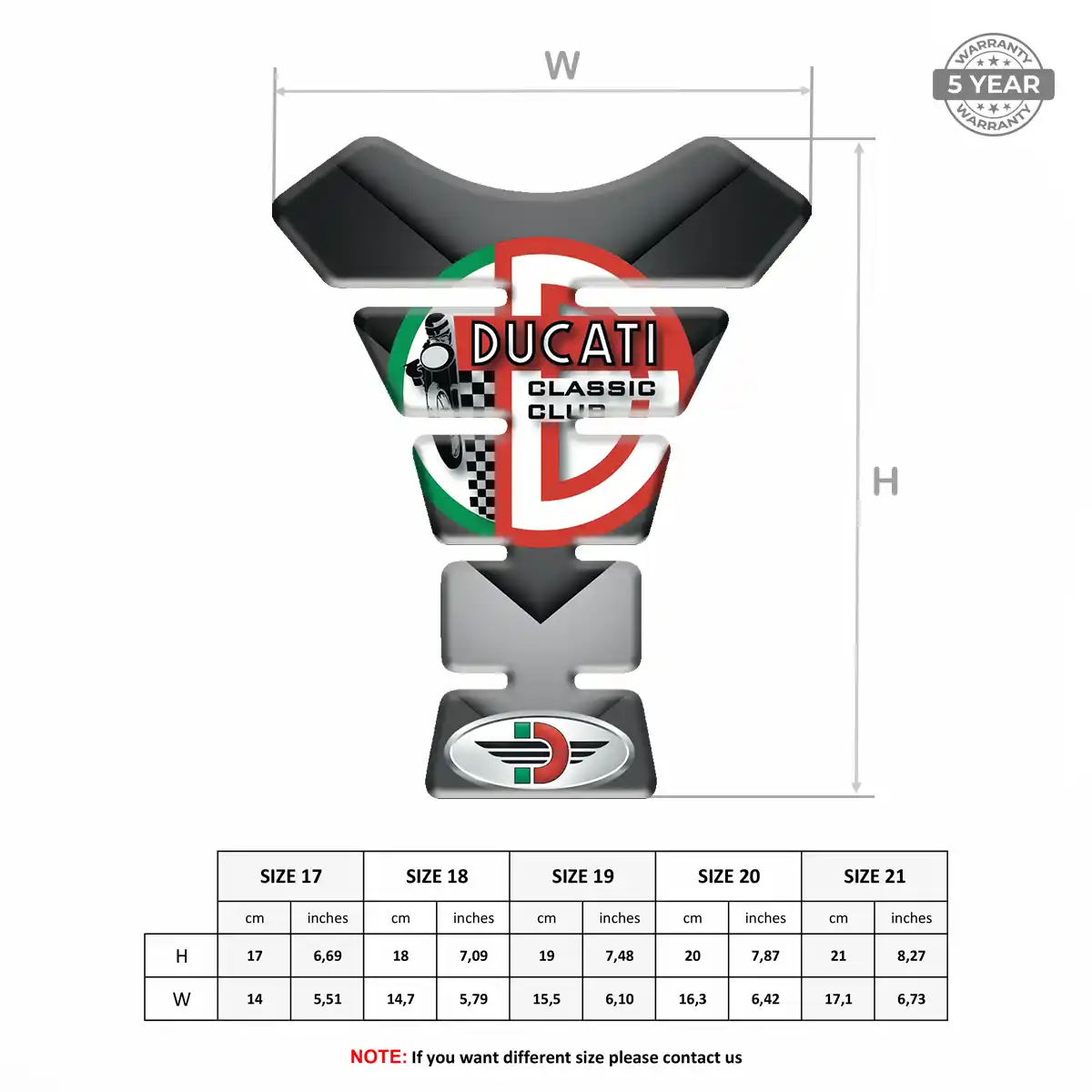 Ducati Tank Guard Motorcycle Superior Craft