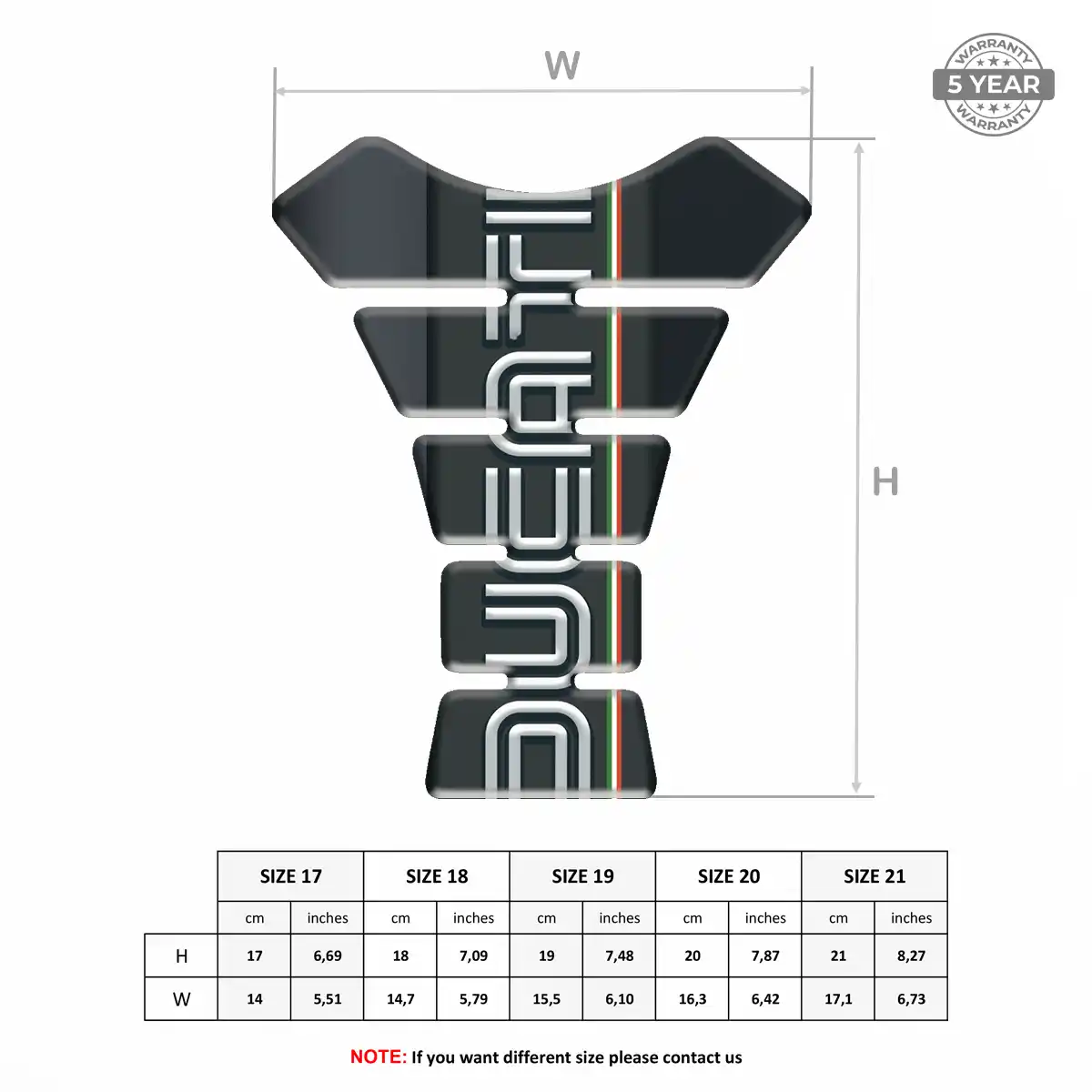 Ducati Tank Guard Opulent Line