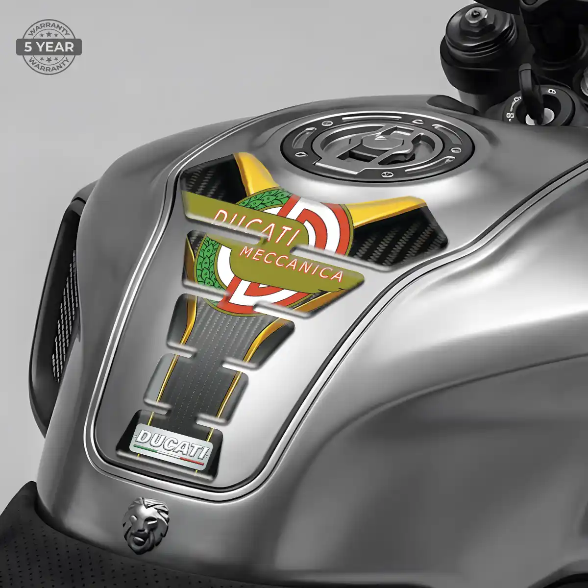 Ducati Tank Guard Pad Motorbike Refined Design