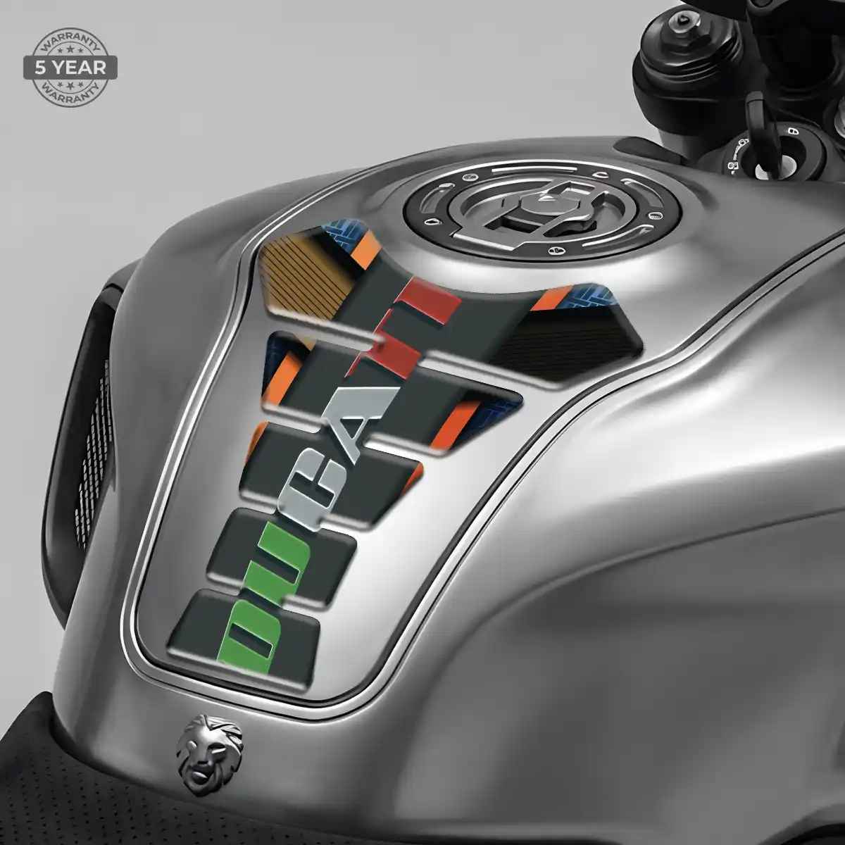 Ducati Tank Guard Pad Motorbike Sleek Style