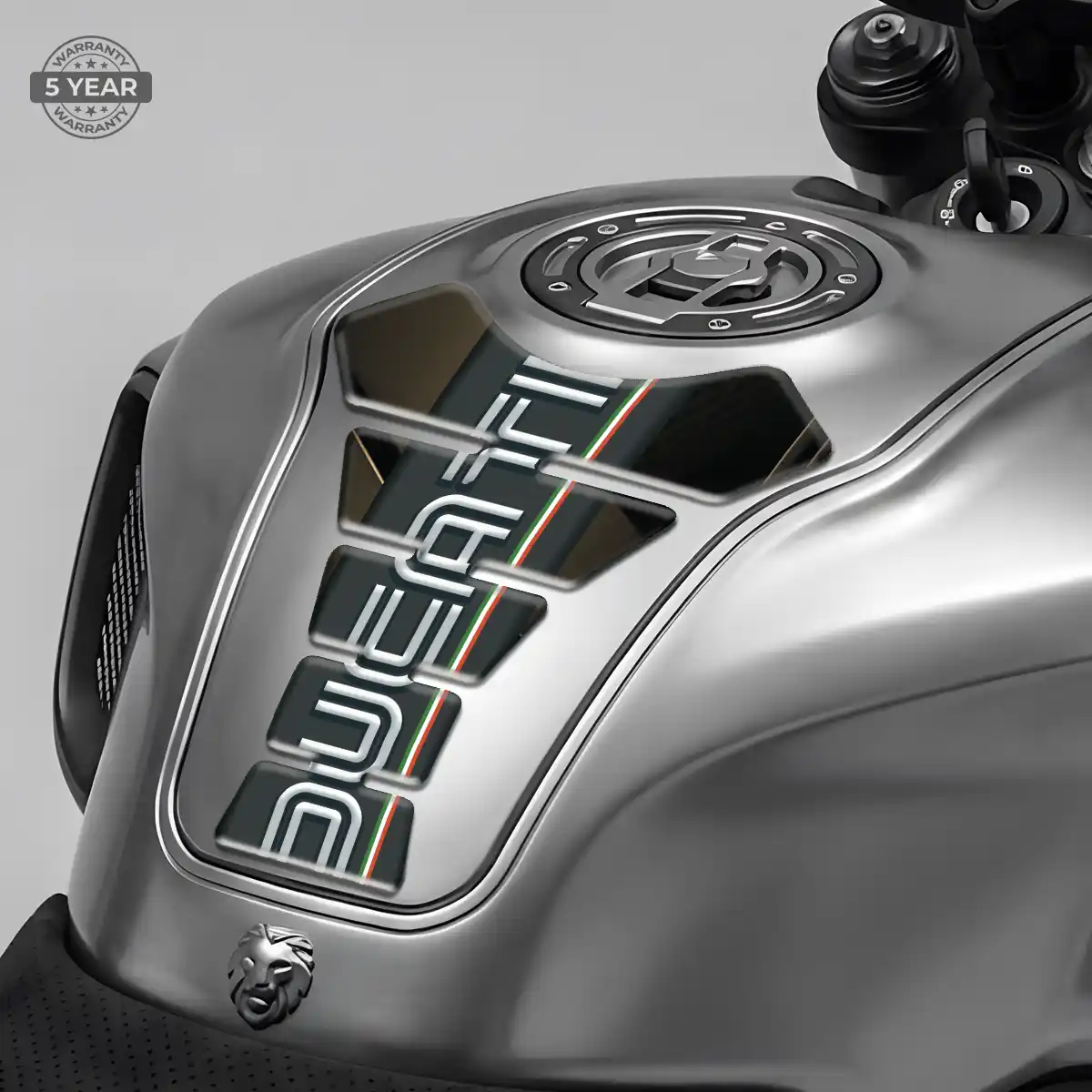 Ducati Tank Guard Pad Motorcycle Elite Finish