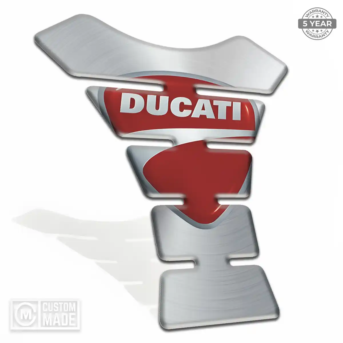 Ducati Tank Guard Pad Motorcycle Sleek Style