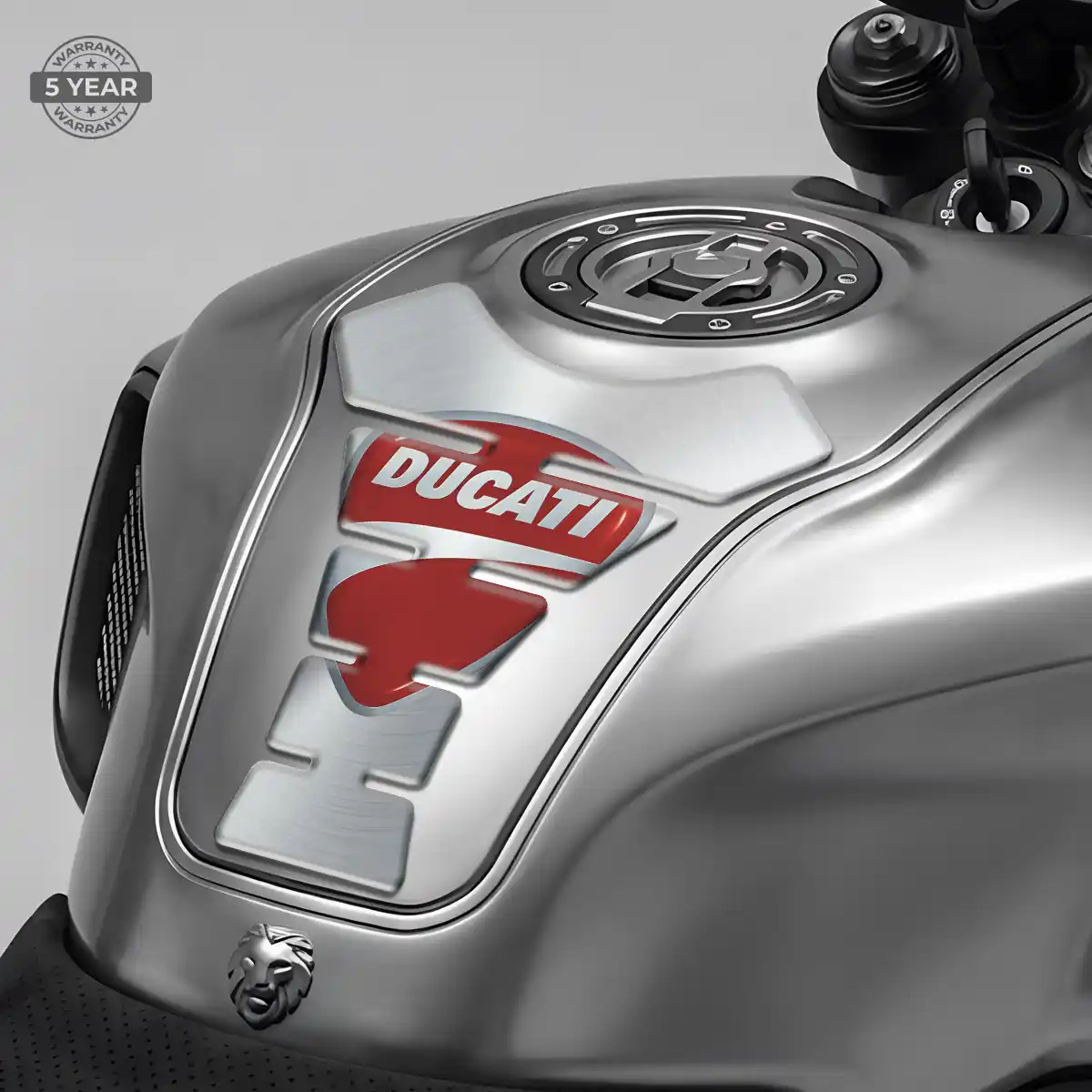 Ducati Tank Guard Pad Motorcycle Sleek Style
