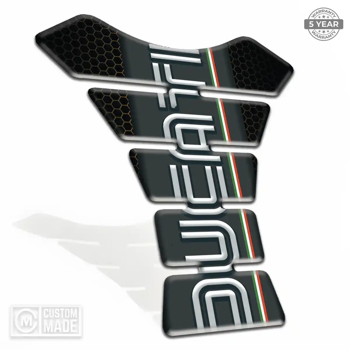 Ducati Tank Guard Pad Sleek Style