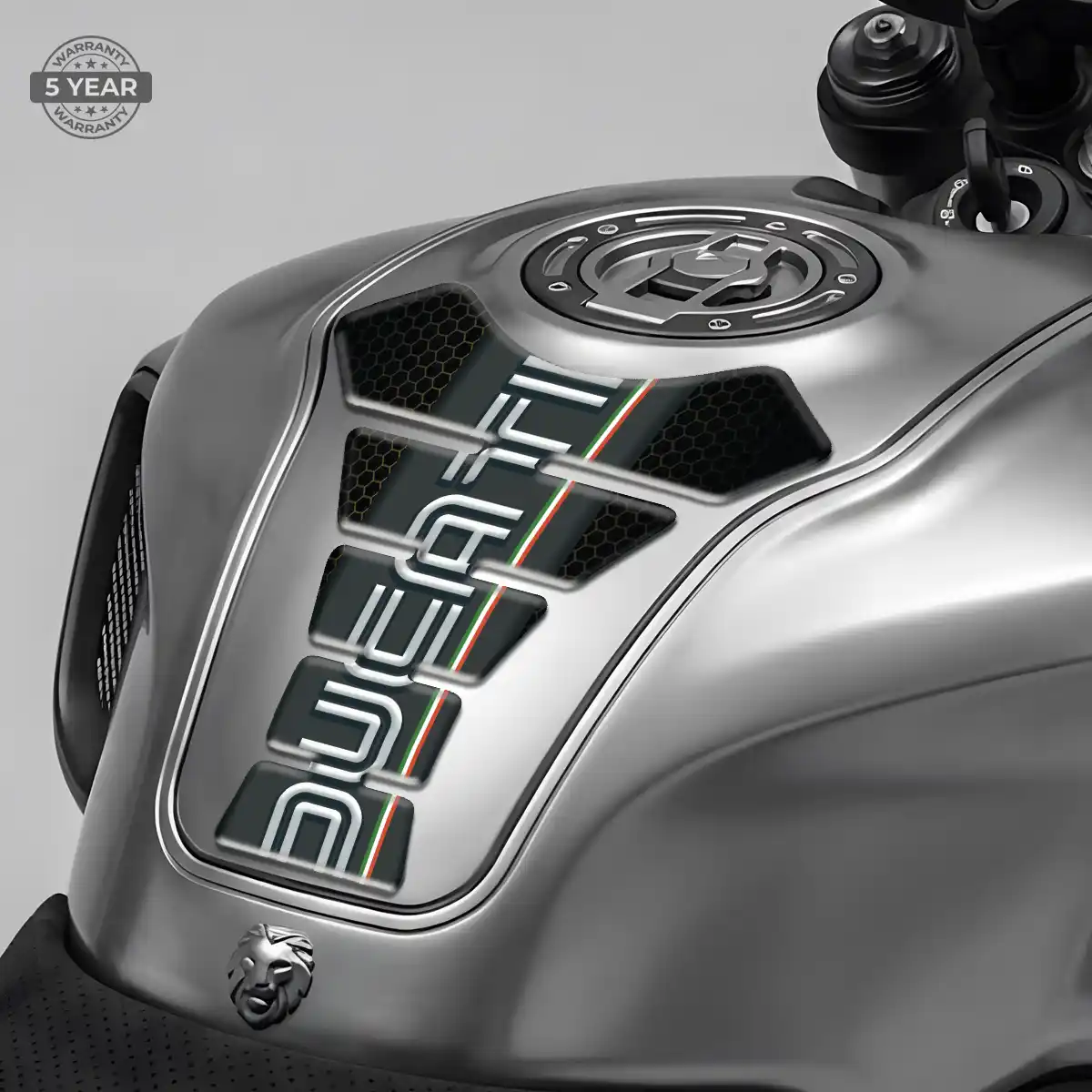 Ducati Tank Guard Pad Sleek Style
