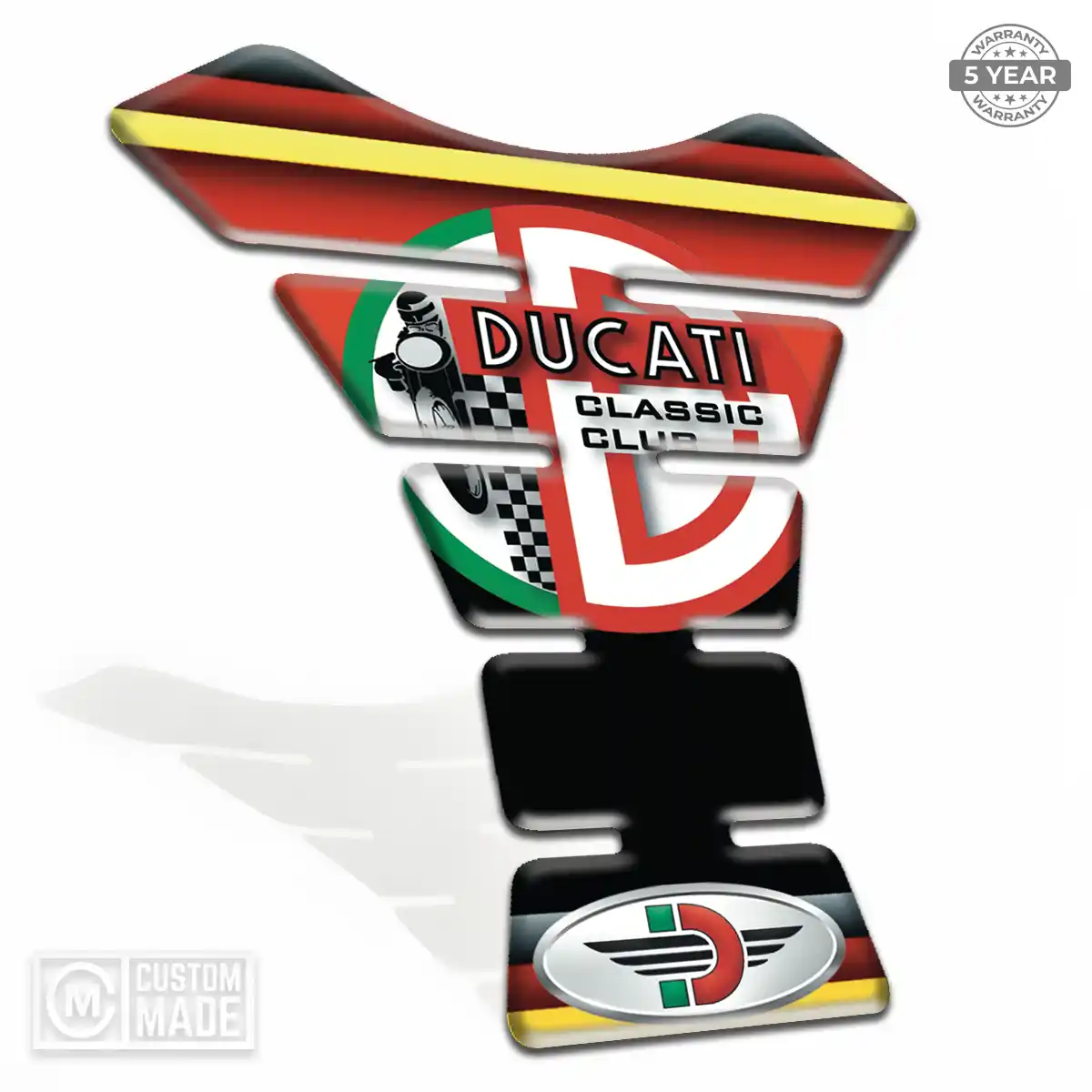 Ducati Tank Guard Pads Exclusive Series