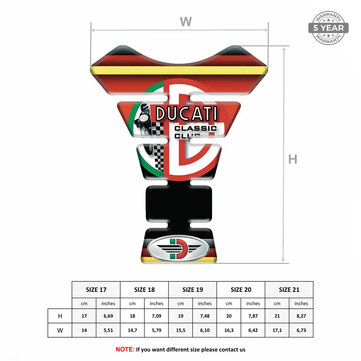 Ducati Tank Guard Pads Exclusive Series