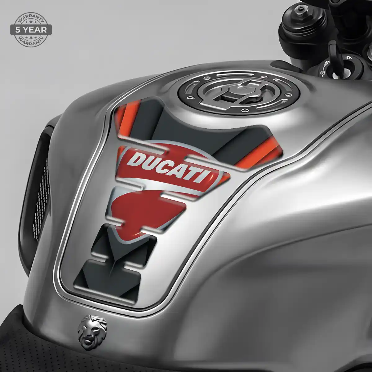 Ducati Tank Guard Pads Motorbike Elite Finish