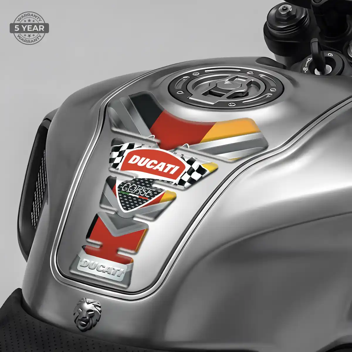 Ducati Tank Guard Pads Motorbike Prestige Line