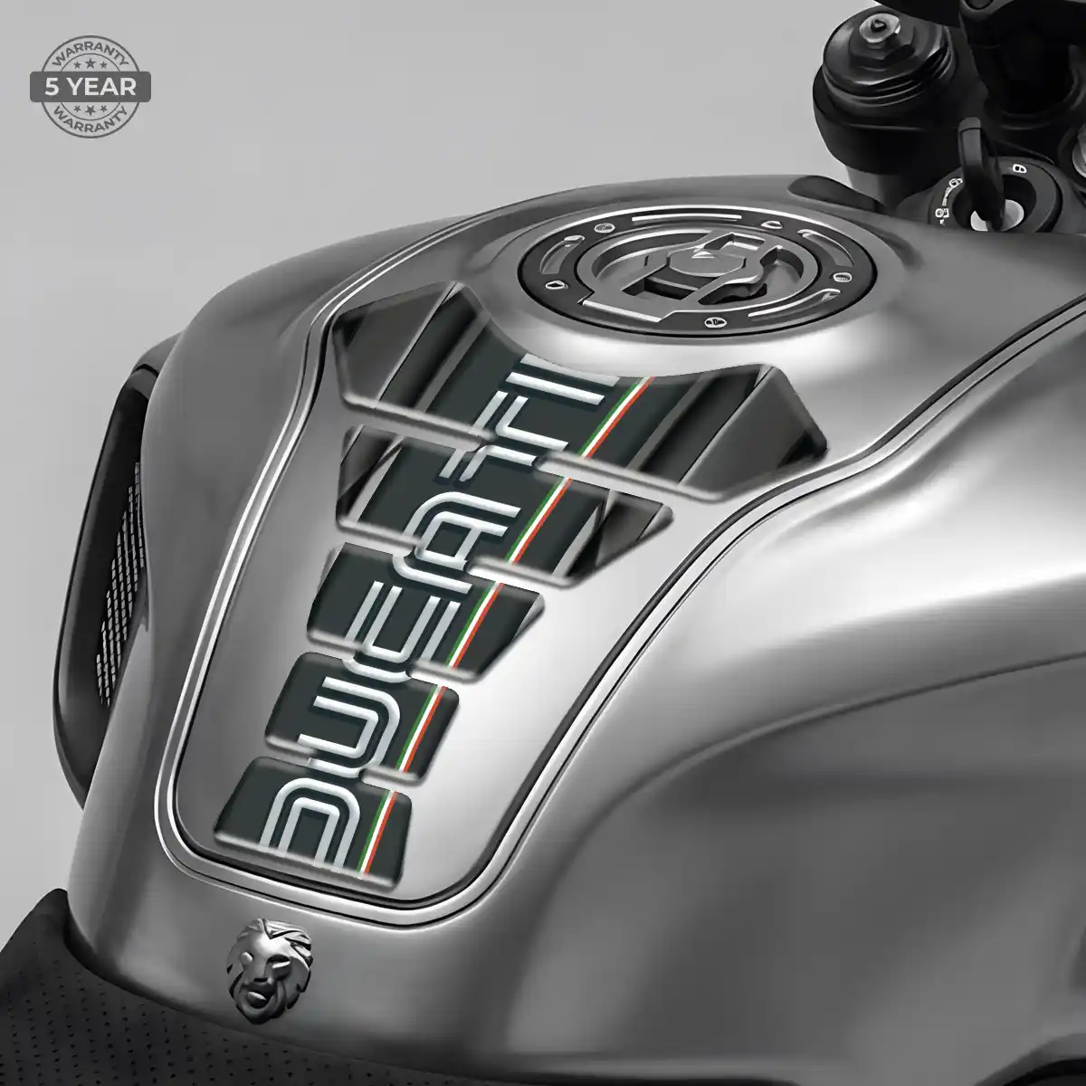Ducati Tank Guard Pads Motorbike Refined Design