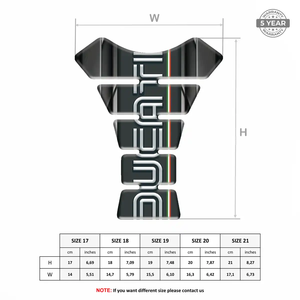 Ducati Tank Guard Pads Motorbike Refined Design