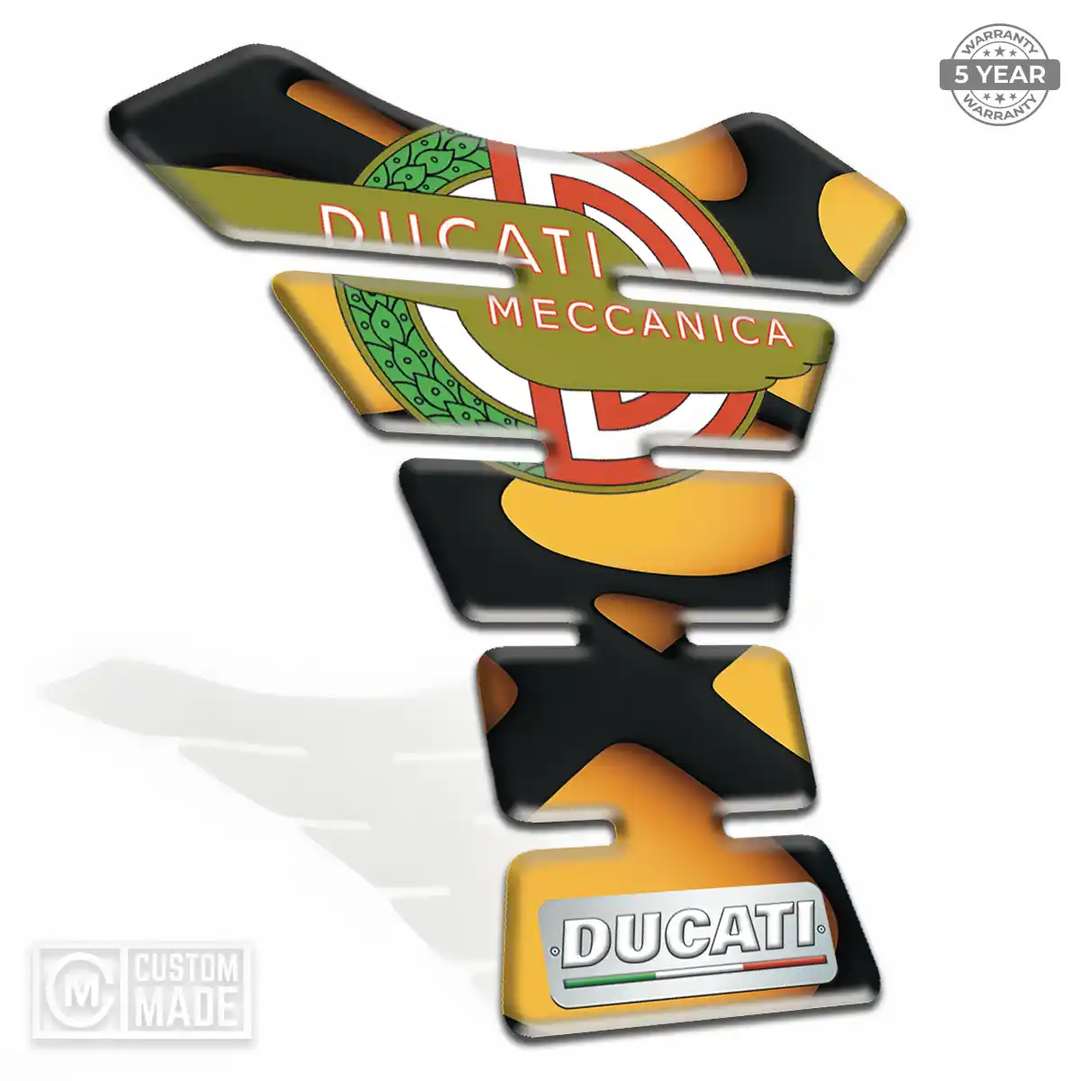 Ducati Tank Guard Pads Motorbike Sleek Style