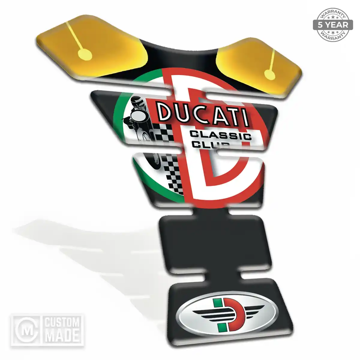 Ducati Tank Guard Pads Motorbike Superior Craft