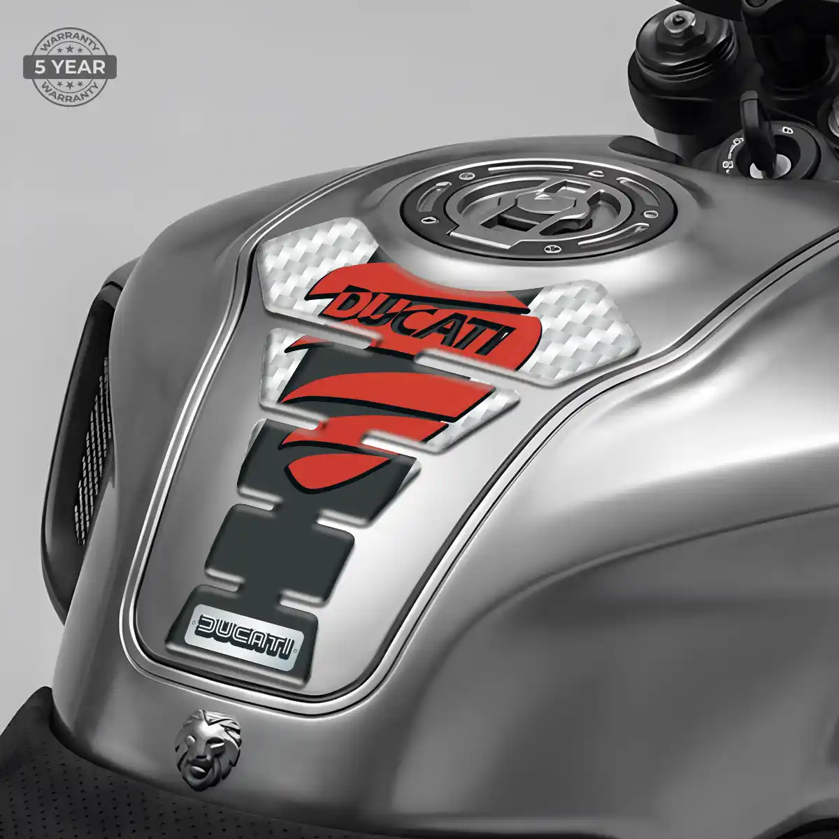 Ducati Tank Guard Pads Motorcycle Signature Grade